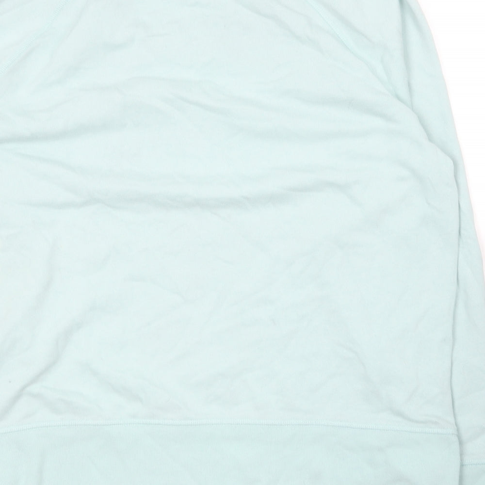 Gap Womens Green  Cotton Pullover Sweatshirt Size XL