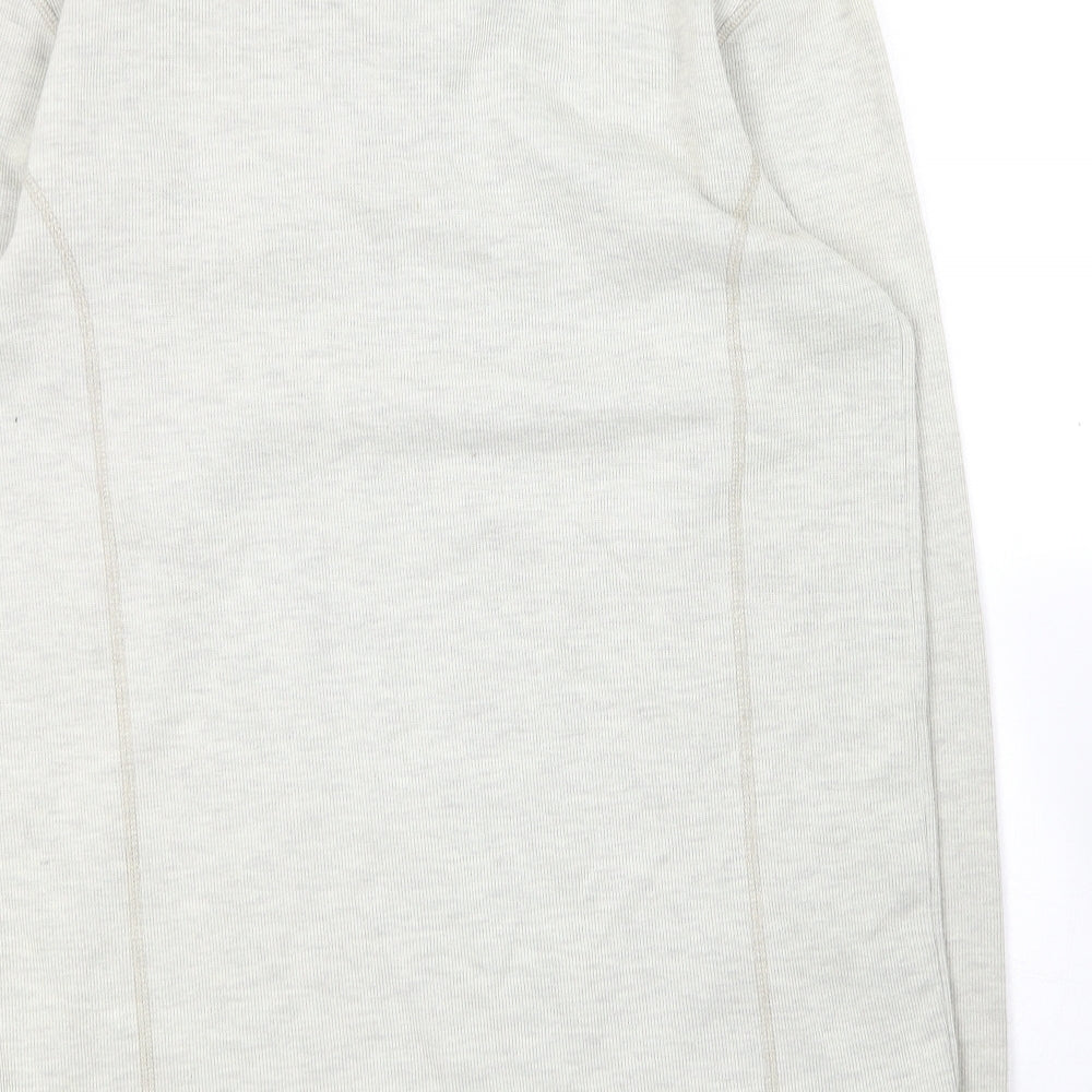 Matalan Mens Grey V-Neck  Polyester Pullover Jumper Size S