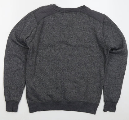 Mens UK Size S MAN Grey Pullover Sweatshirt