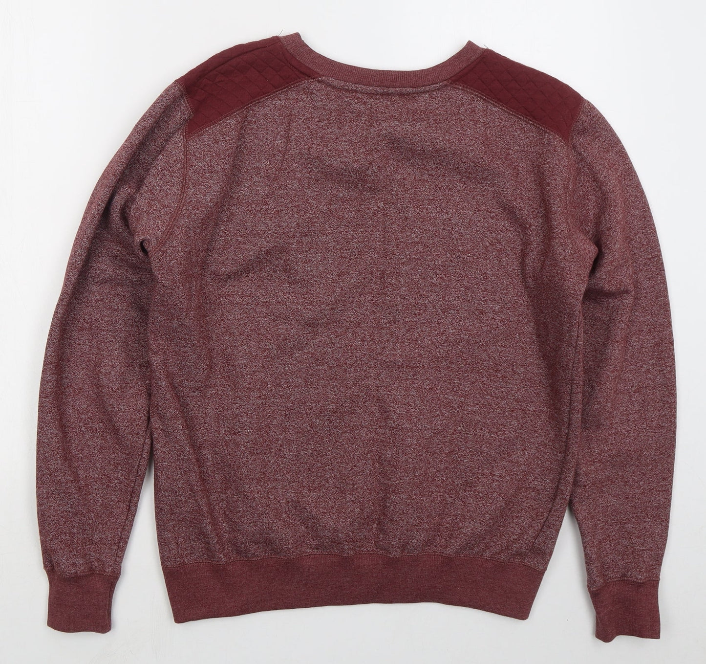 Mens UK Size S MAN Red Pullover Sweatshirt