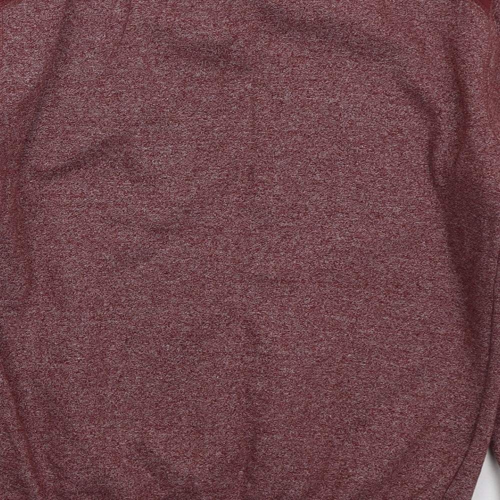 Mens UK Size S MAN Red Pullover Sweatshirt
