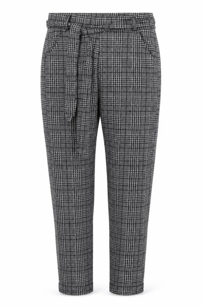 Womens UK Size S Preworn Regular Fit  Grey Trousers