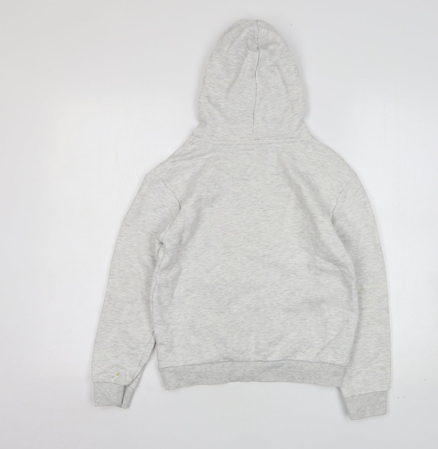 Primark Girls Grey  Cotton Pullover Hoodie Size 10-11 Years