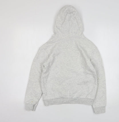 Primark Girls Grey  Cotton Pullover Hoodie Size 10-11 Years