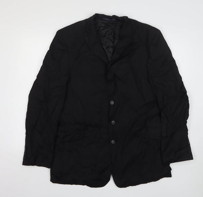 Mens UK Size 42 NEXT Regular Black Suit Jacket