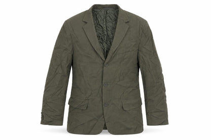 Armando Mens Green  Polyester Jacket Suit Jacket Size 38