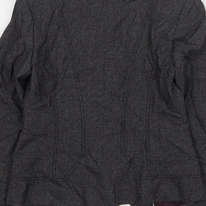 NEXT Womens Grey  Polyester Jacket Suit Jacket Size 8