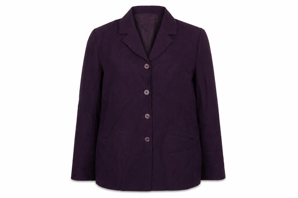 Womens UK Size 16 Bonmarché Regular Purple Suit Jacket