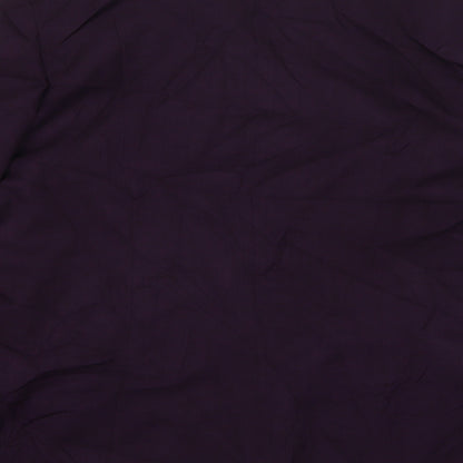 Bonmarché Womens Purple  Polyester Jacket Suit Jacket Size 16