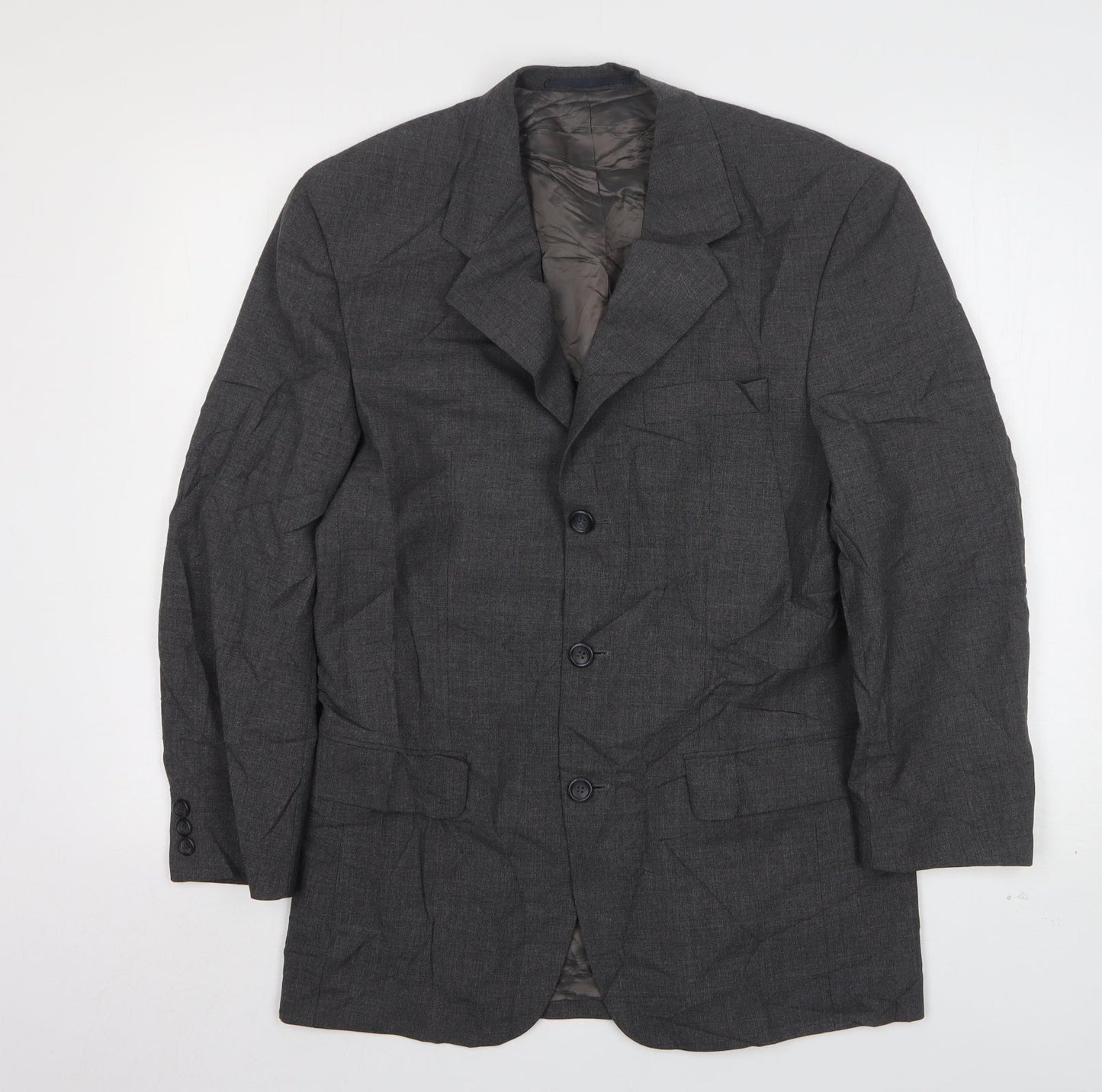 Mens UK Size 36 Varteks Regular Grey Suit Jacket