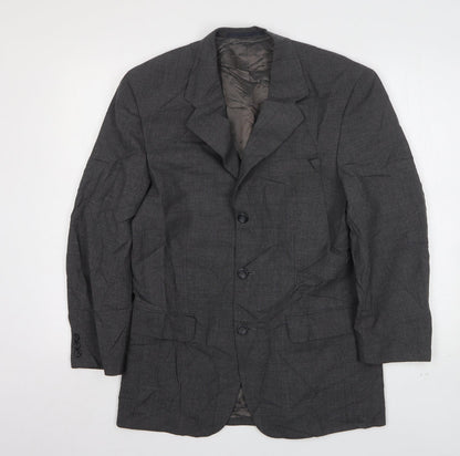 Mens UK Size 36 Varteks Regular Grey Suit Jacket