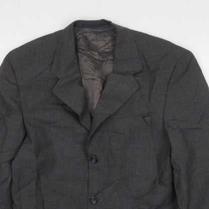 Mens UK Size 36 Varteks Regular Grey Suit Jacket