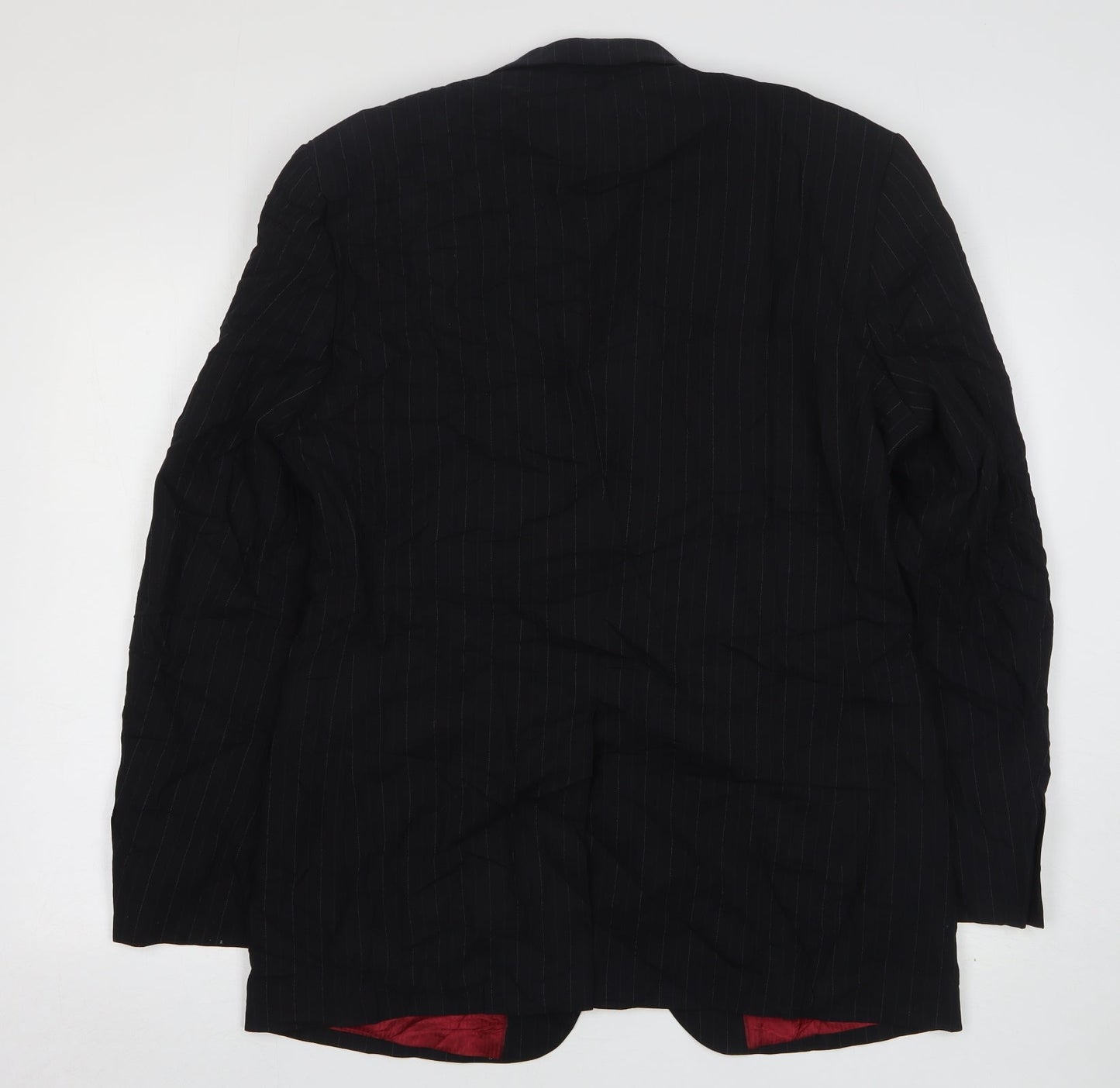 Mens UK Size 40 Burton Regular Black Suit Jacket
