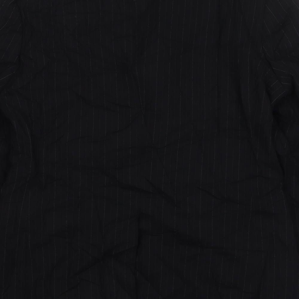 Mens UK Size 40 Burton Regular Black Suit Jacket