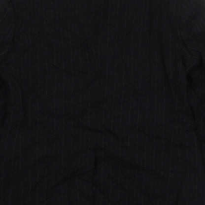 Mens UK Size 40 Burton Regular Black Suit Jacket