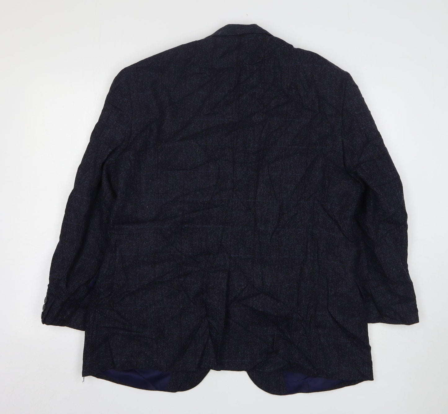 Mens UK Size 44 Marks and Spencer Regular Blue Suit Jacket