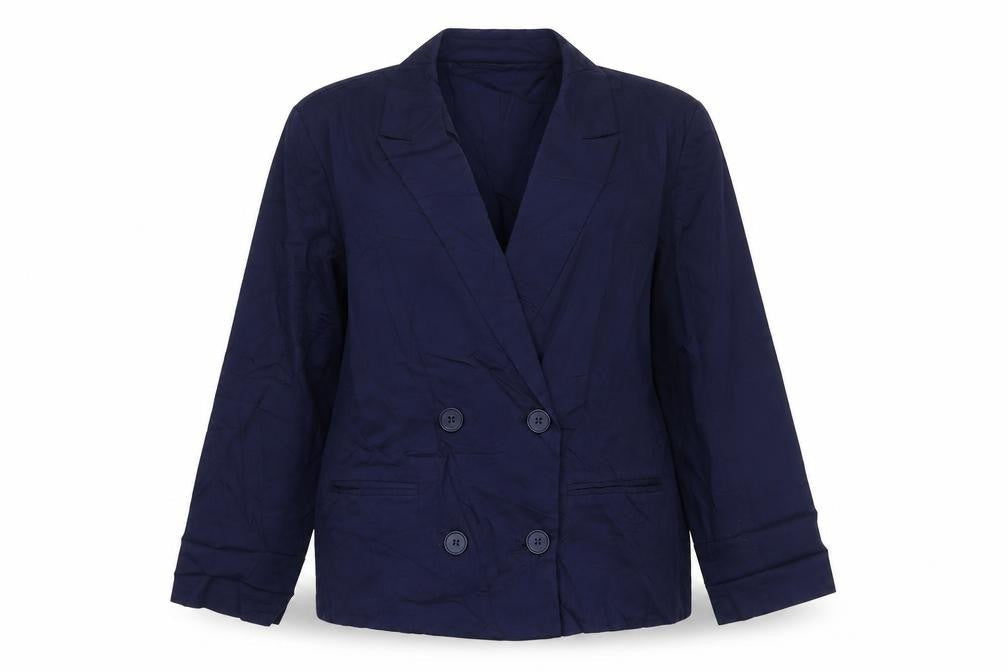 Womens UK Size 10 Oasis Regular Blue Suit Jacket