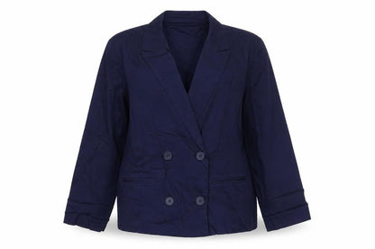 Womens UK Size 10 Oasis Regular Blue Suit Jacket