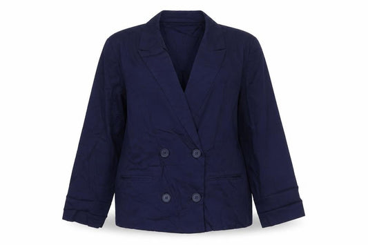 Womens UK Size 10 Oasis Regular Blue Suit Jacket