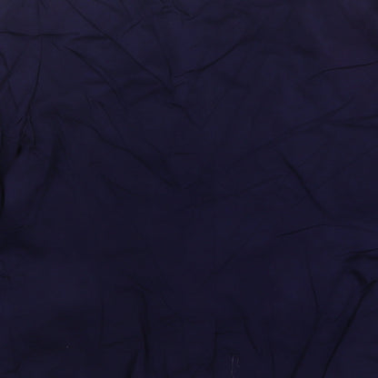 Oasis Womens Blue  Coir Jacket Suit Jacket Size 10