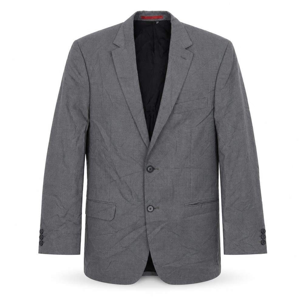 Mens UK Size 38 Burton Regular Grey Suit Jacket