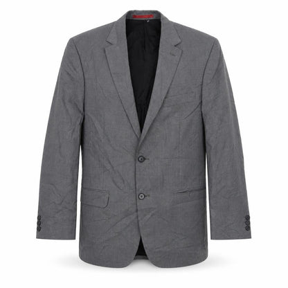 Mens UK Size 38 Burton Regular Grey Suit Jacket