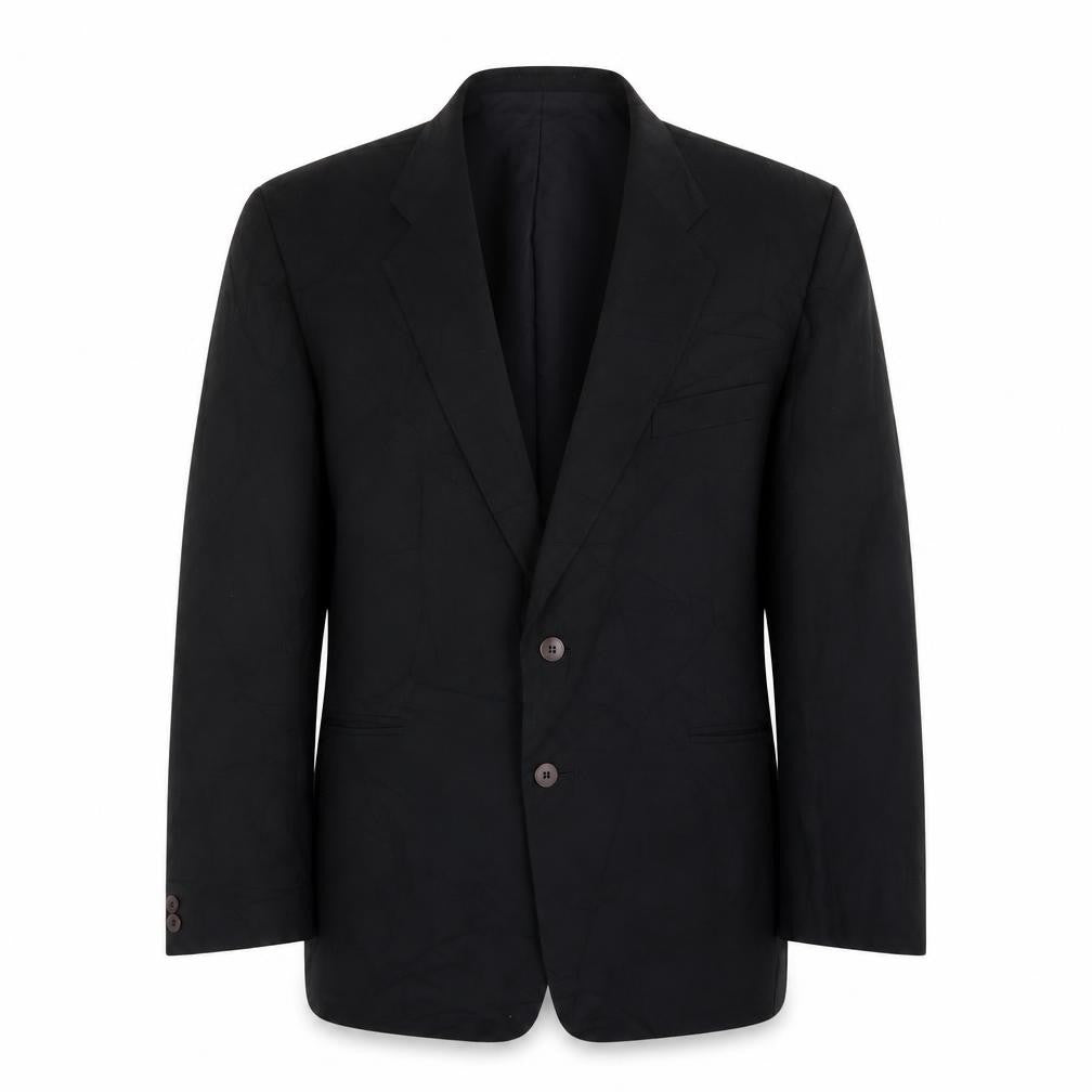Mens UK Size 42 Simon Jersey Regular Black Suit Jacket