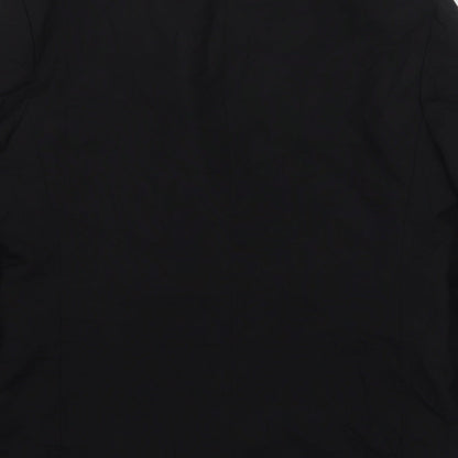Mens UK Size 42 Simon Jersey Regular Black Suit Jacket