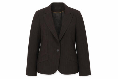 Womens UK Size 16 George Regular Brown Suit Jacket