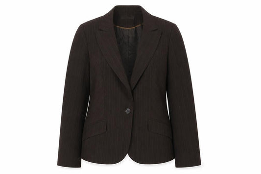 Womens UK Size 16 George Regular Brown Suit Jacket
