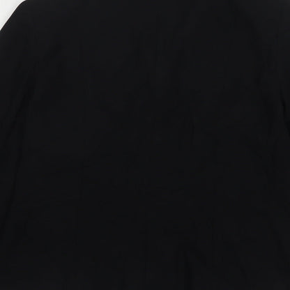 Rafaella Womens Black  Polyester Jacket Suit Jacket Size 12