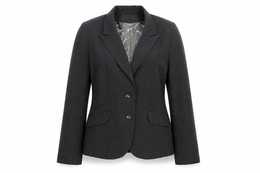 Womens UK Size 12 AMARANTO Regular Grey Suit Jacket