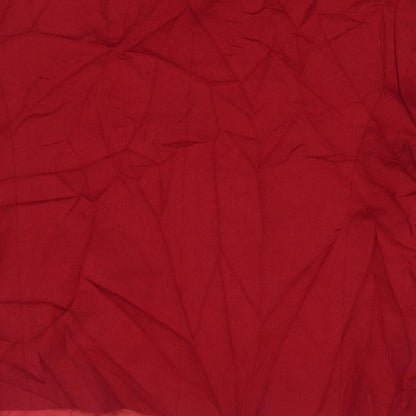 Vivienne Laurence Womens Red   Jacket  Size 14  Button