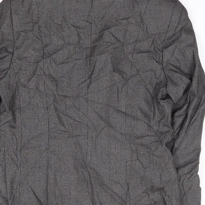 Autonomy Womens Black  Polyester Jacket Suit Jacket Size 10