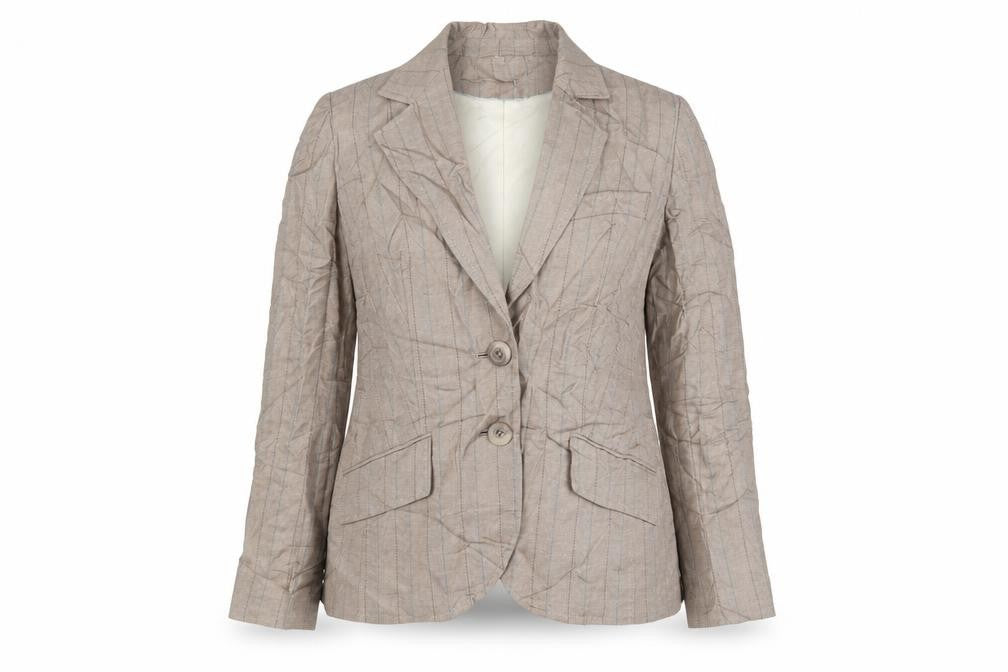 Womens UK Size 10 NEXT Petites Beige Suit Jacket
