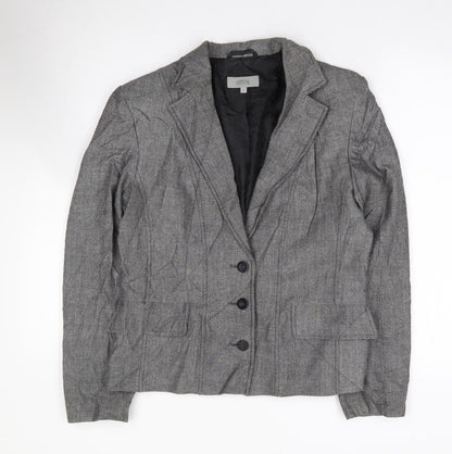 Womens UK Size 12 Marks and Spencer Regular Grey Suit Jacket