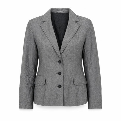 Womens UK Size 12 Marks and Spencer Regular Grey Suit Jacket