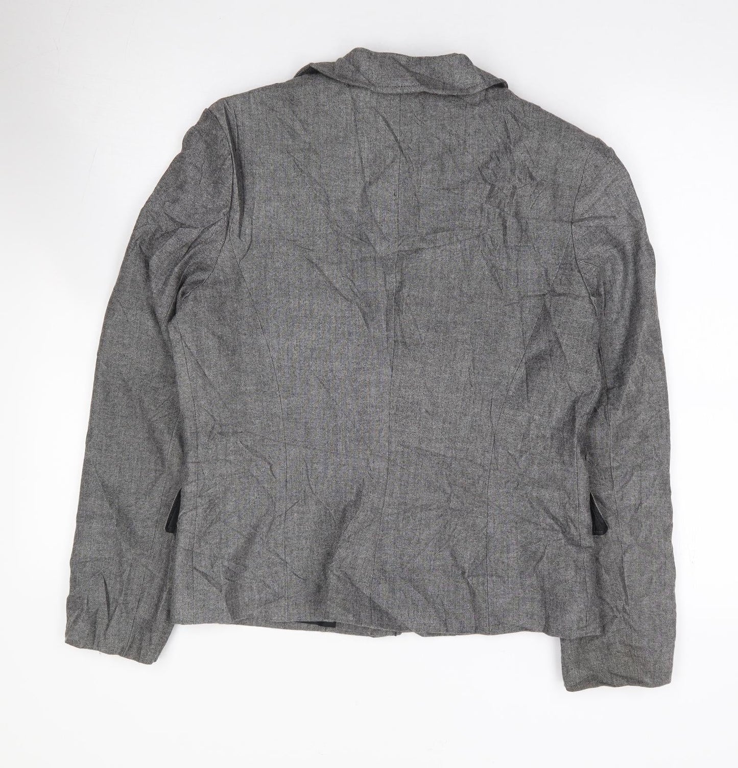 Womens UK Size 12 Marks and Spencer Regular Grey Suit Jacket