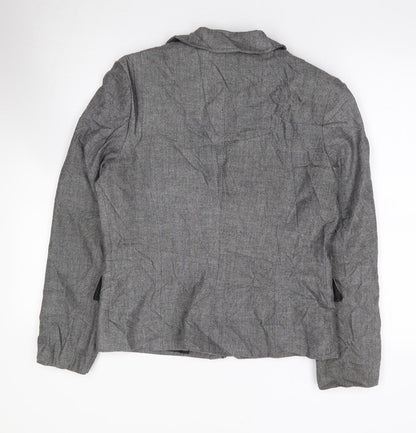 Womens UK Size 12 Marks and Spencer Regular Grey Suit Jacket