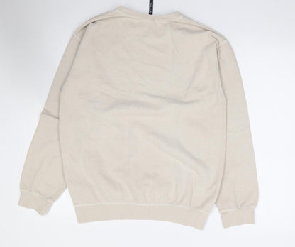 As You Womens Beige  Polyester Pullover Sweatshirt Size XS  Pullover