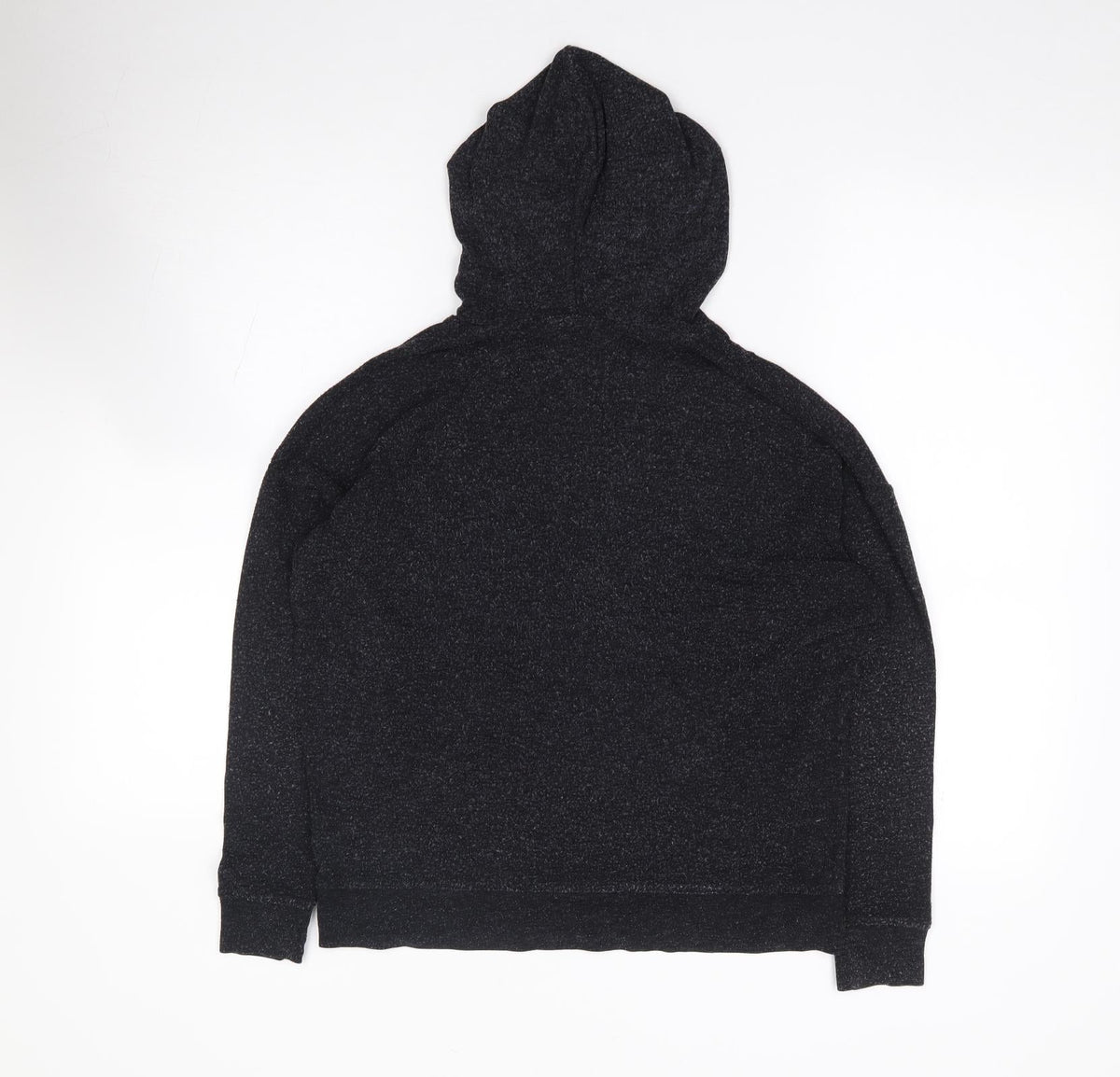 Topshop Womens Grey  Viscose Pullover Hoodie Size 4  Pullover