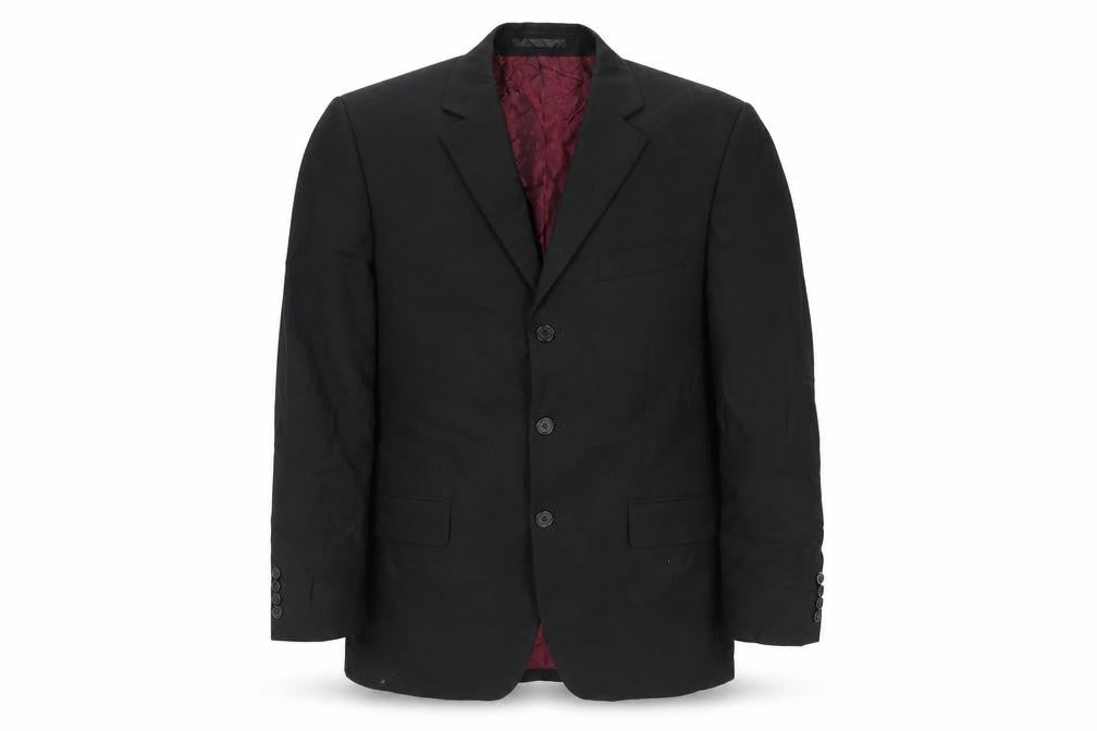 Mens UK Size 40 Tom English Regular Black Suit Jacket