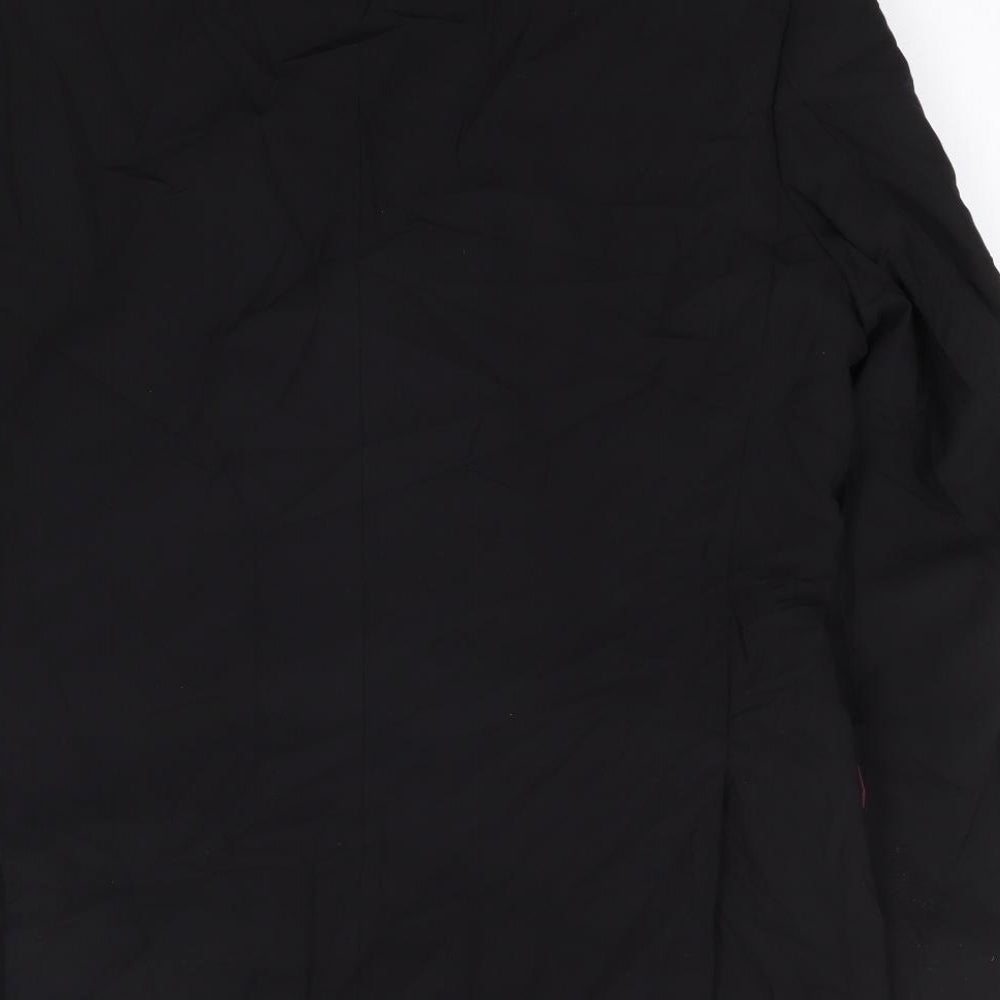 Mens UK Size 40 Tom English Regular Black Suit Jacket