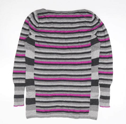 Womens UK Size 14 Marks and Spencer Multicoloured Tunic Jumper