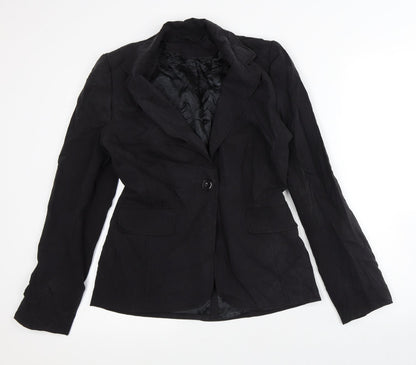 Womens UK Size 8 Dorothy Perkins Black Jacket