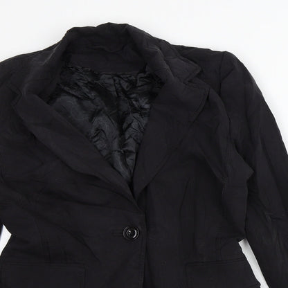 Womens UK Size 8 Dorothy Perkins Black Jacket