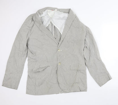 Womens UK Size L Preworn Beige Jacket