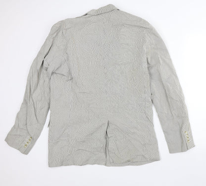 Womens UK Size L Preworn Beige Jacket