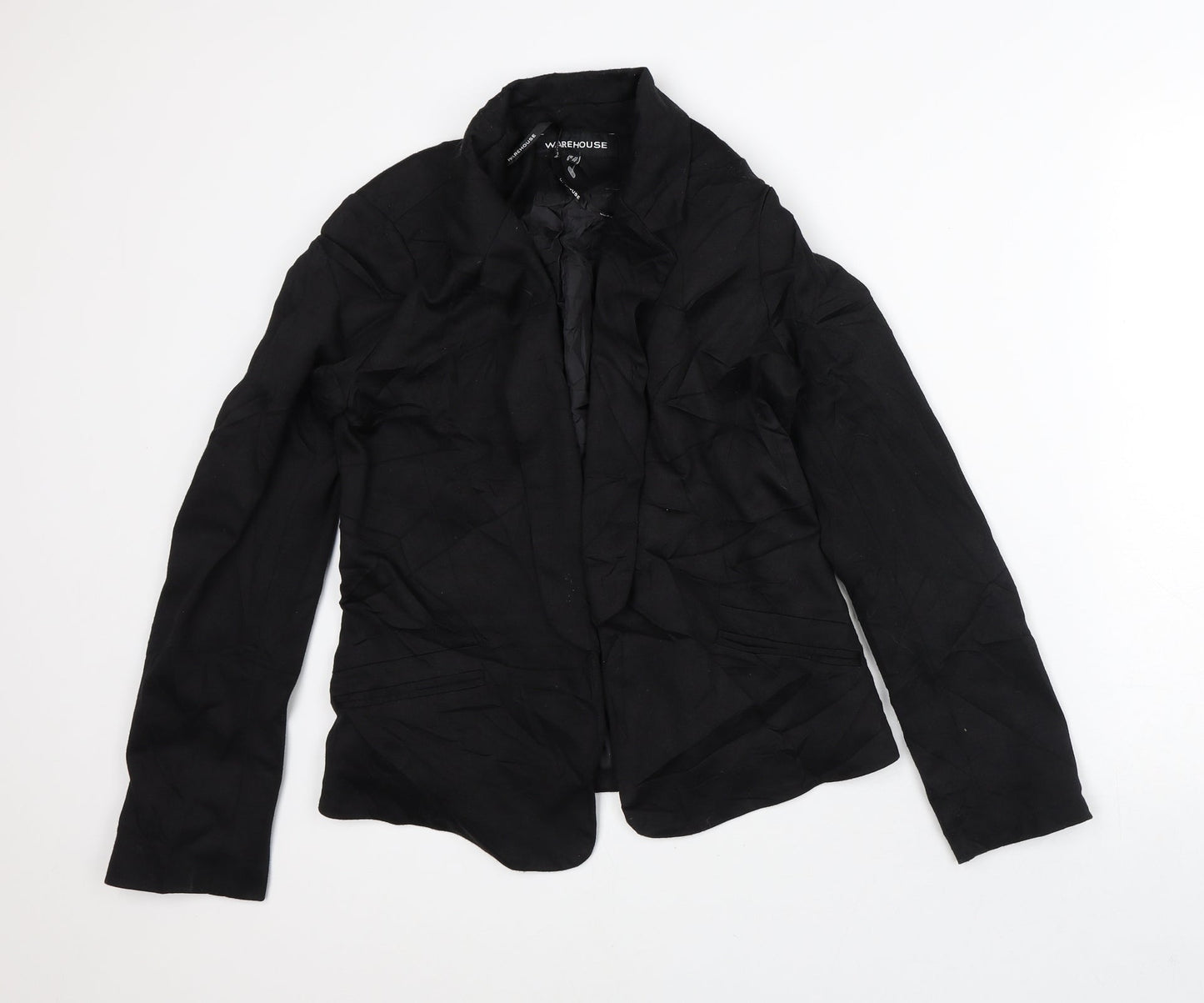 Womens UK Size 12 Warehouse Black Jacket