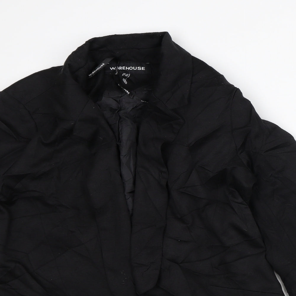 Womens UK Size 12 Warehouse Black Jacket